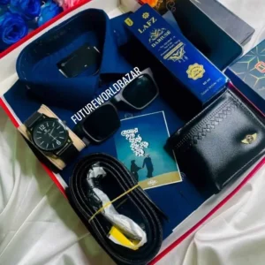 প্রিমিয়াম শার্ট কম্ব প্যাকেজ (নেভি ব্লু)